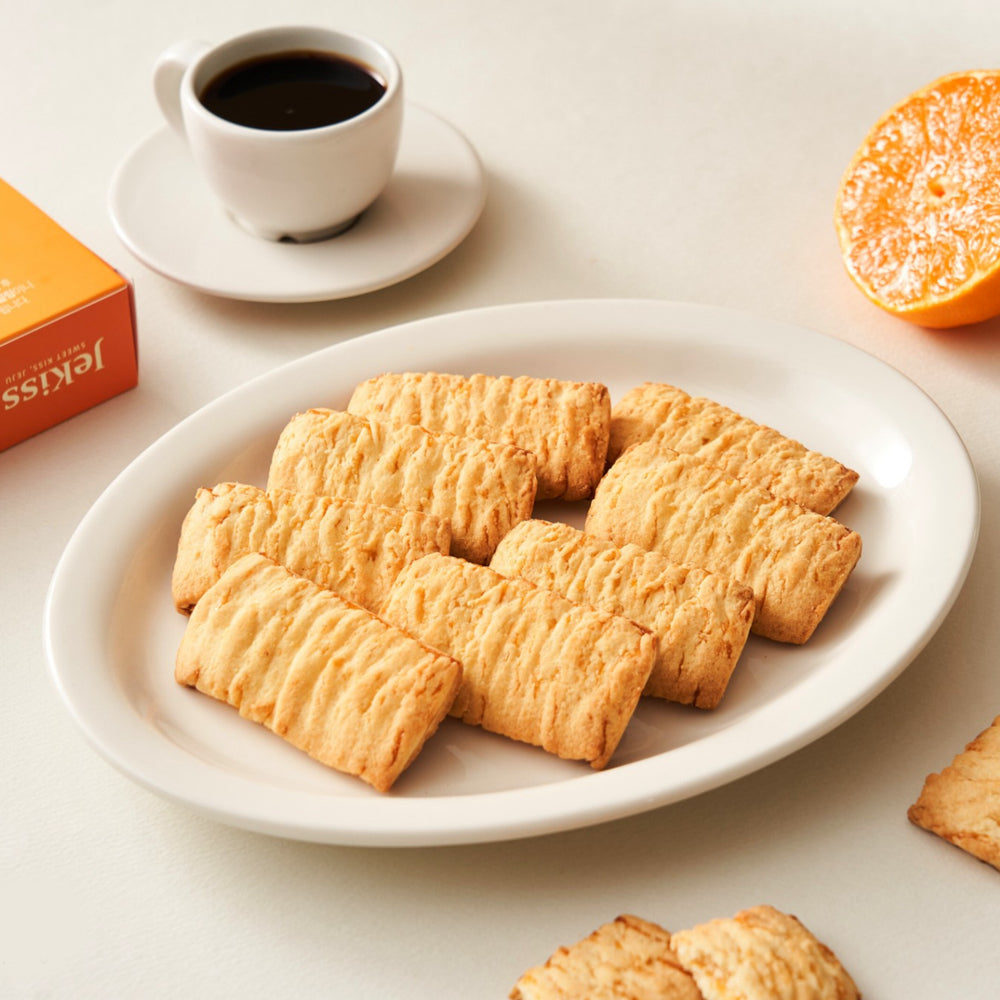 Jeju Tangerine Sablé Sandwich (10 pieces)