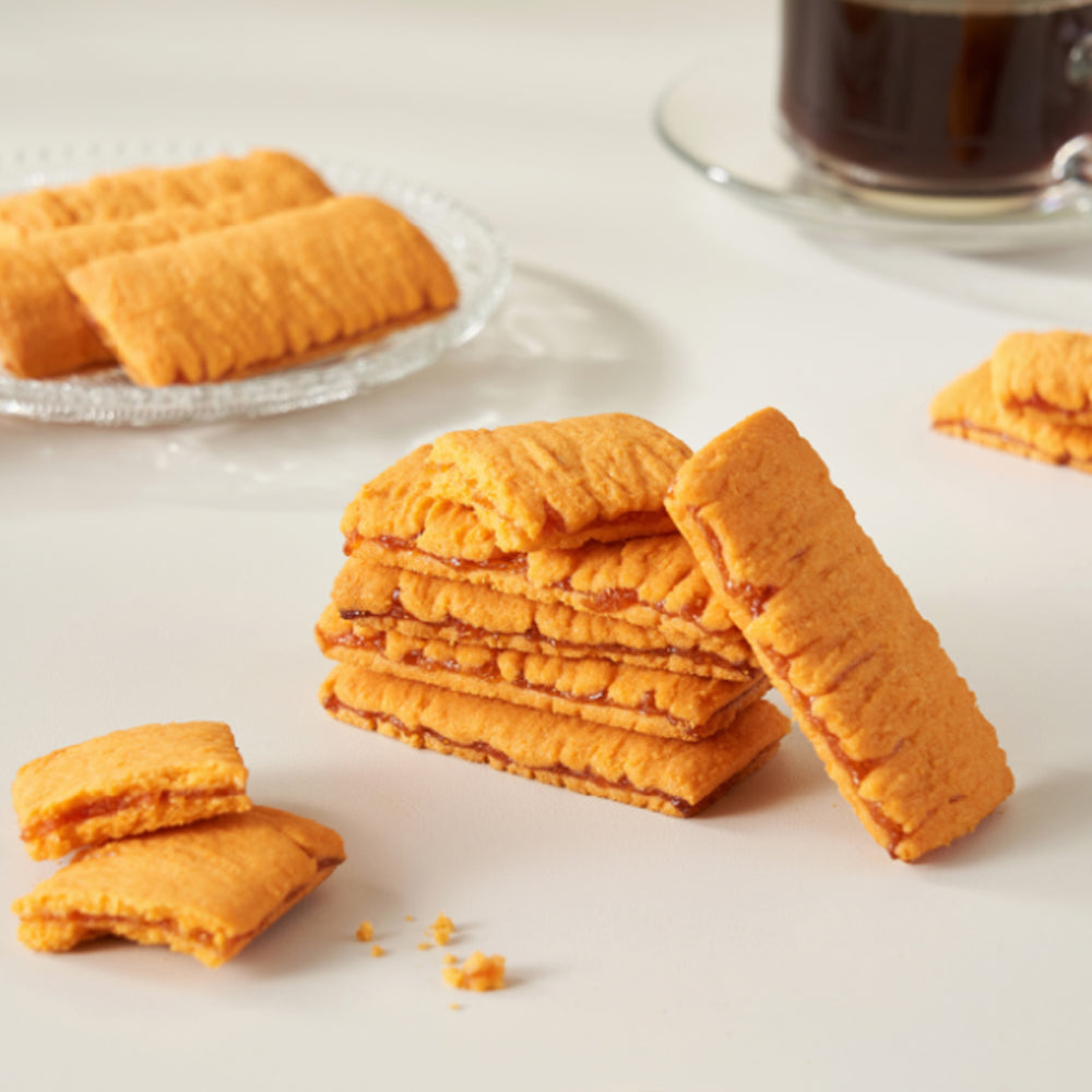 Jeju Carrot Sablé Sandwich (10 pieces)