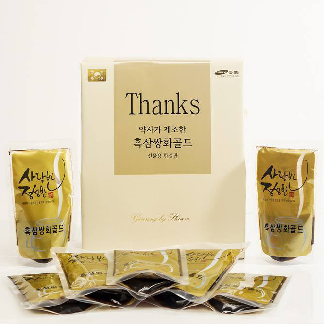 Pharmacist Ahn Jun-min's Black Ginseng Ssanghwa Gold 1 Box (90ml x 20 packets)<br>Expiration Date: March 10, 2028
