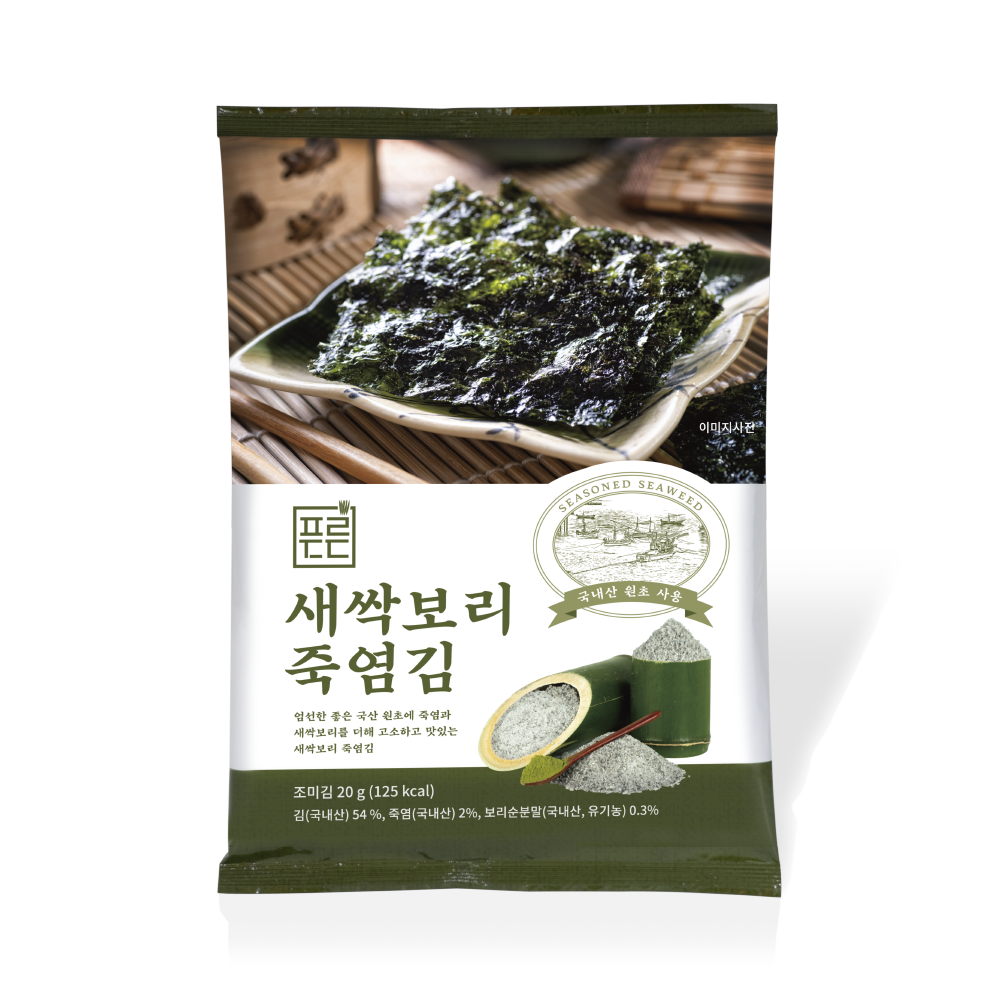 Pureundidim - Young Barley Bamboo Salt Seaweed 20g