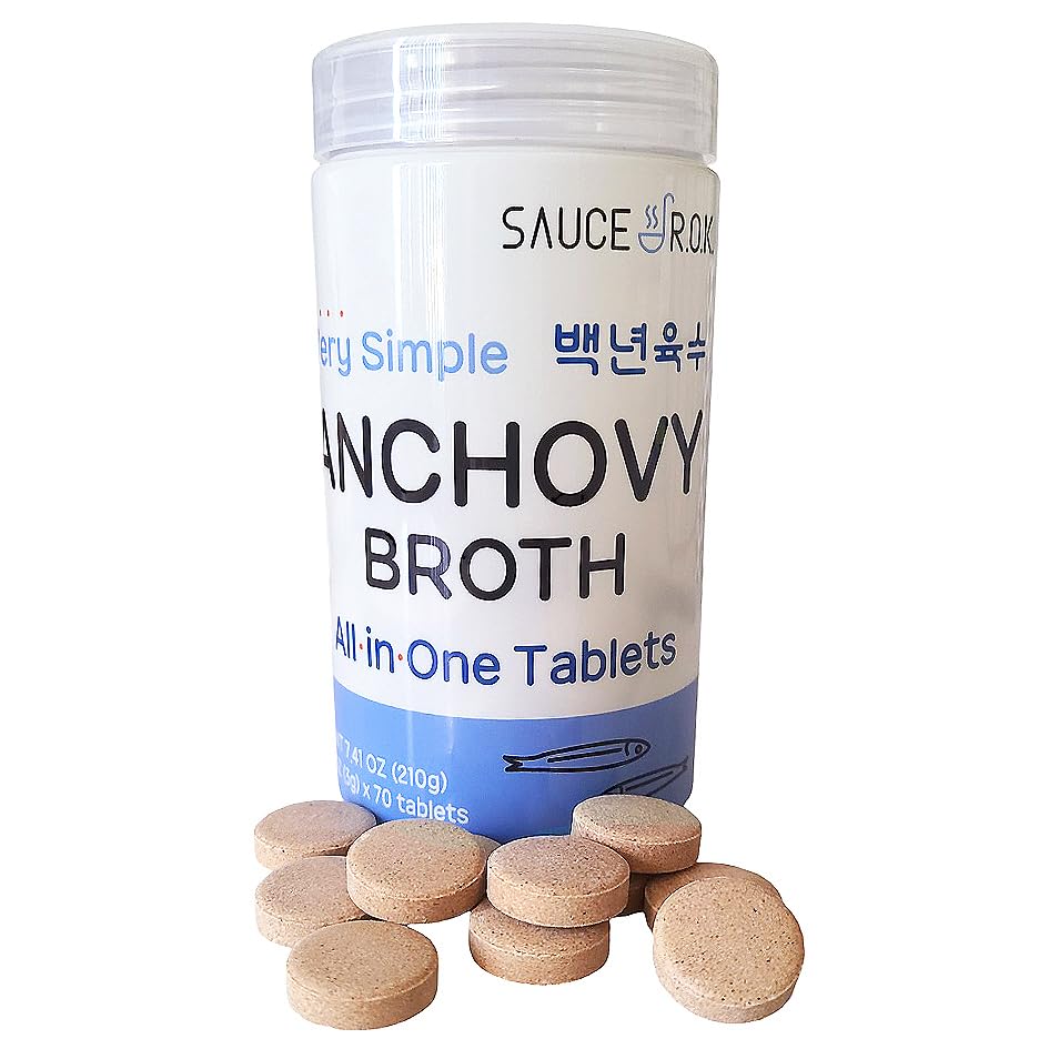 Sosurak Baeknyeon Yuksu - Anchovy Broth 210g (70 pieces)