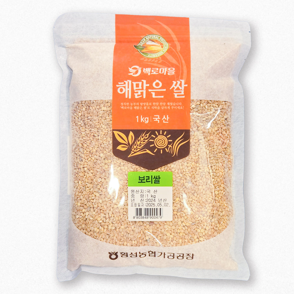 Hoengseong Agricultural Cooperative - Barley Rice 1kg