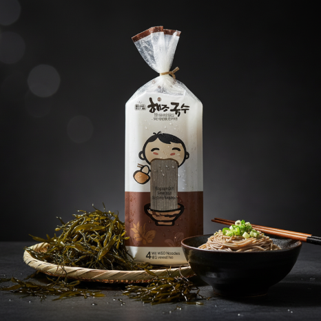 Wando Seaweed Tot (Hijike) Noodles 400g