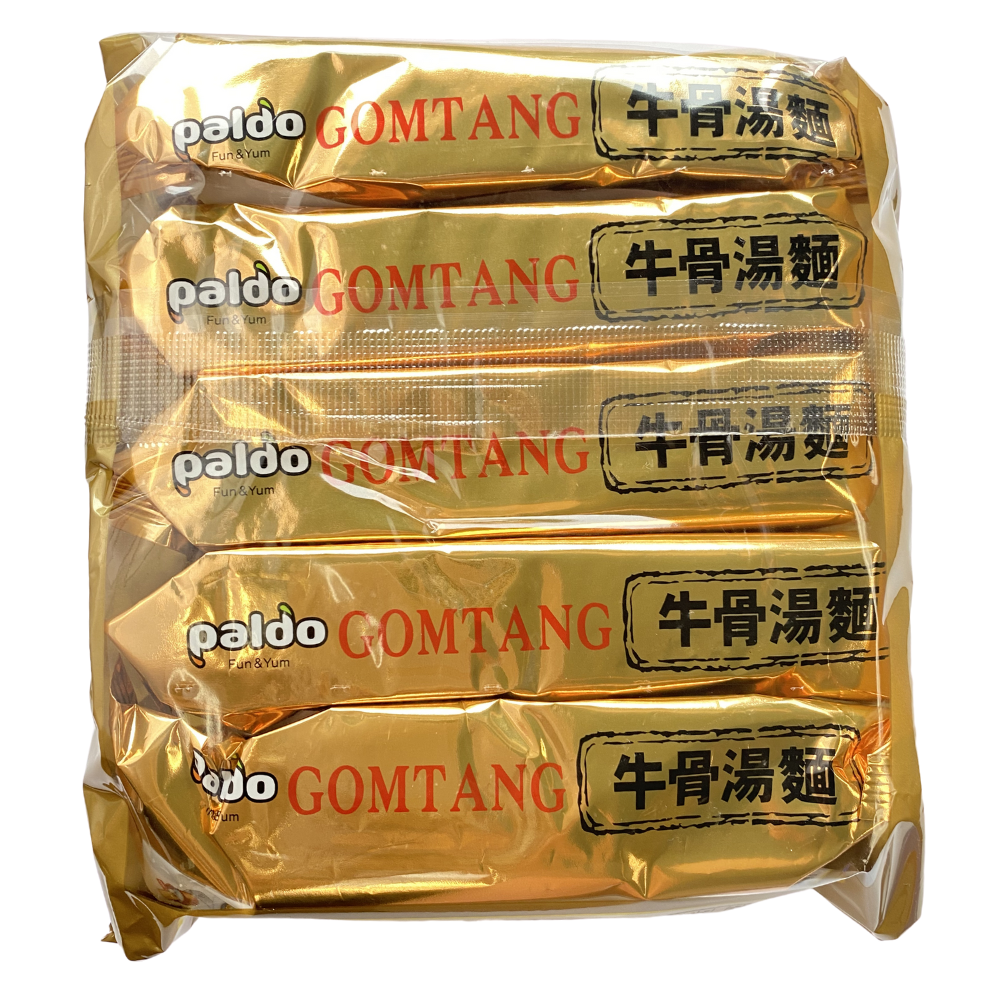 Paldo Jinguk Seolleongtang Noodles 102g * 5-Pack Multi-Pack - Limited to 2 packs per order