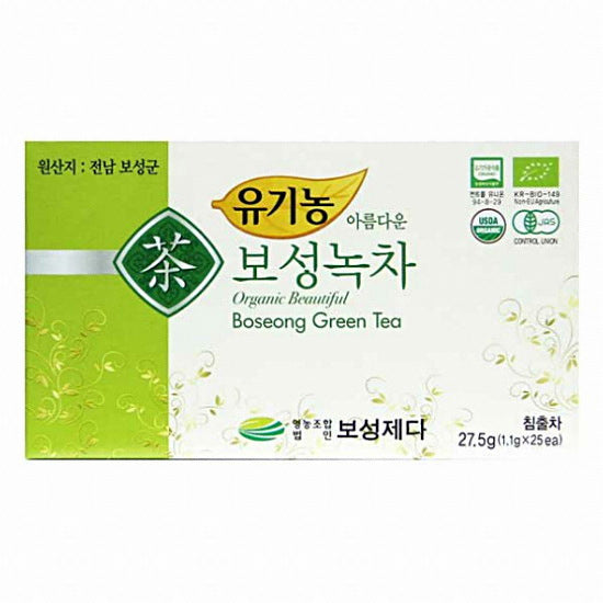 Boseong Jeda - Organic Beautiful Boseong Green Tea (1.1g X 25T)