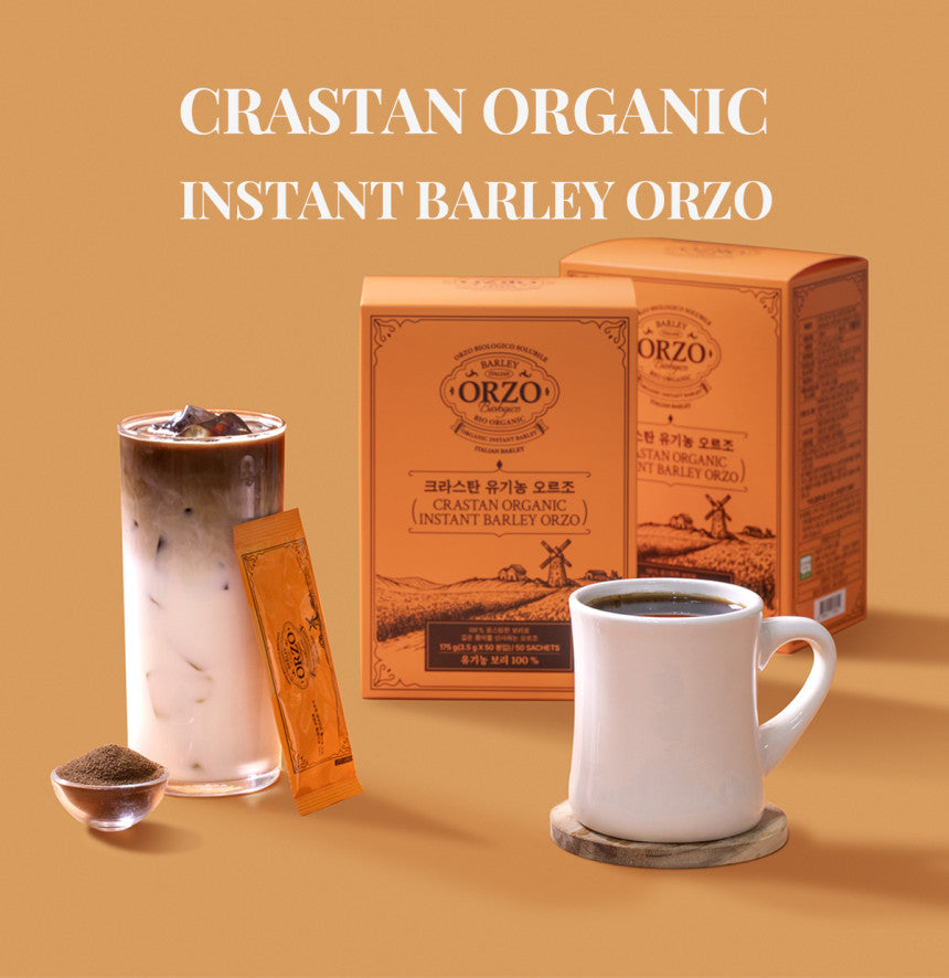 Krastan - Organic Orzo Coffee Flavored Barley Tea (3.5g x 50 packets)