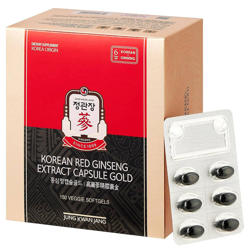 정관장 홍삼정 캡슐 골드 (200mg x 150 softgels)