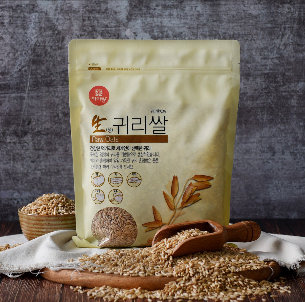 Miirang - Raw Oat Rice 800g
