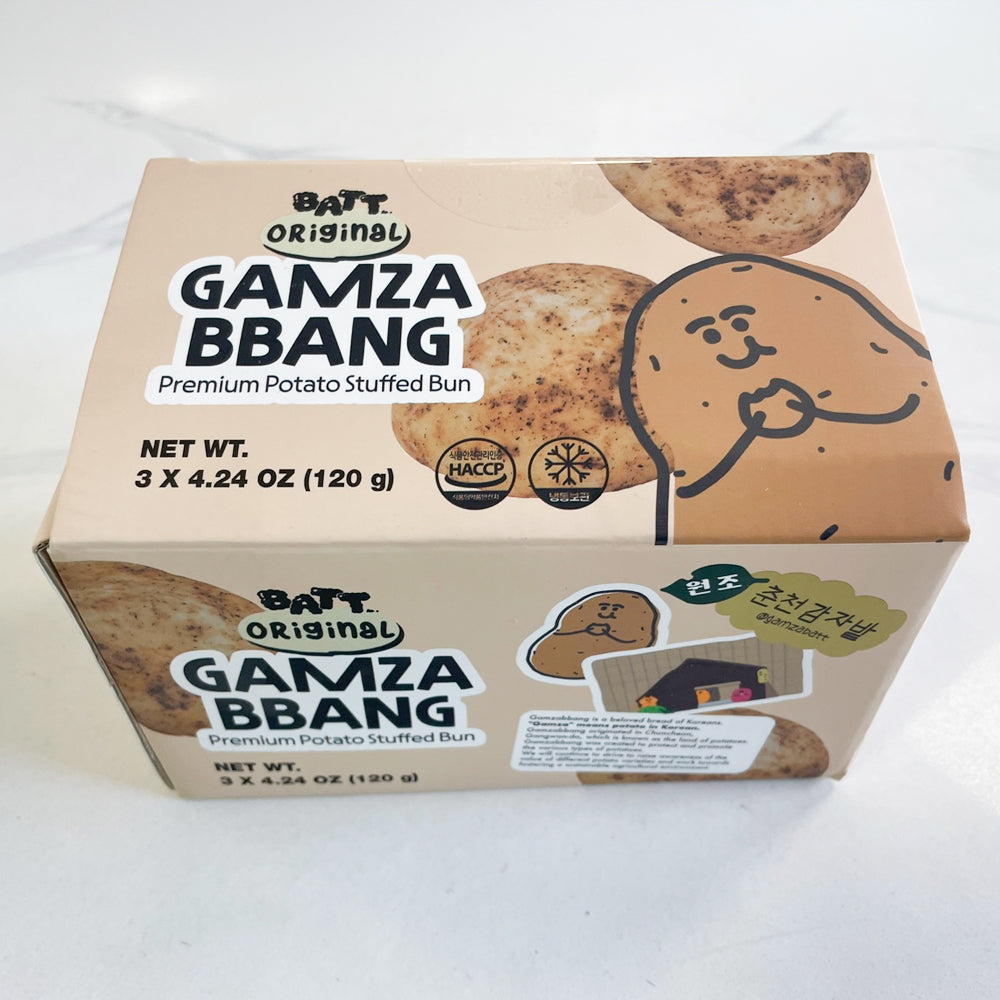 Gamjabatt - Chuncheon Potato Bread Original 3-Pack 120g
