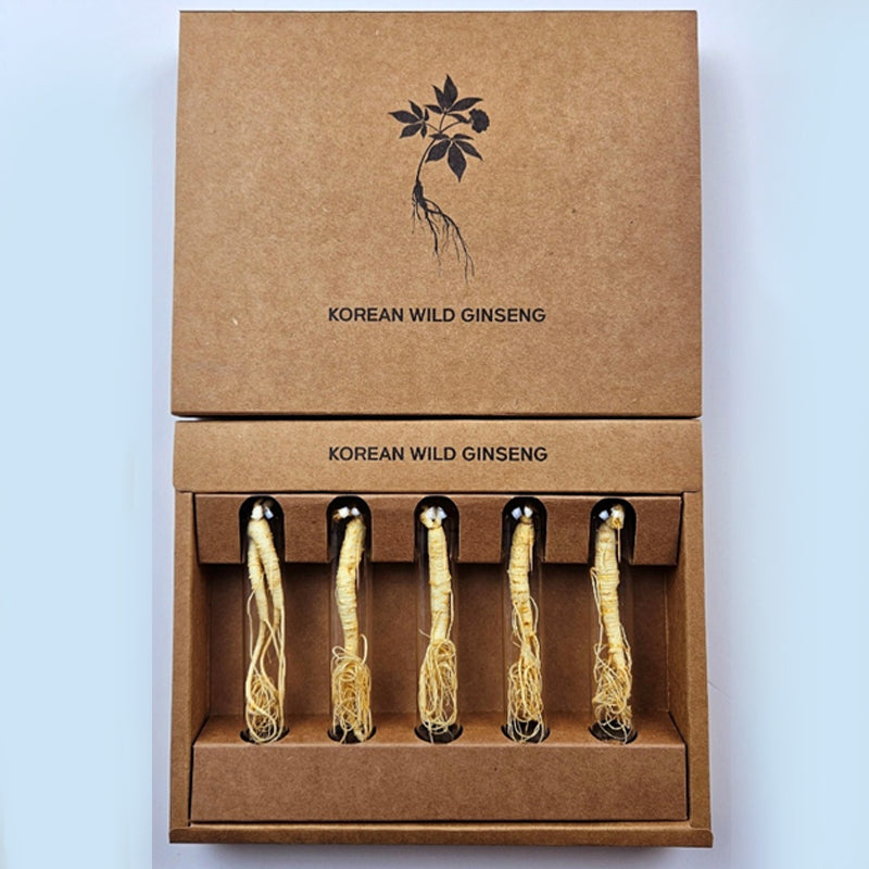 Hwarak Ginseng, 5-Year-Old Dried Wild Ginseng from Pyeongchang, Gangwon-do (Select Option)