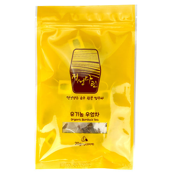 Jeongseongdarin - Organic Burdock Tea 20g (1g x 20 tea bags, zipper bag)<br/>Expiration Date: June 10, 2026