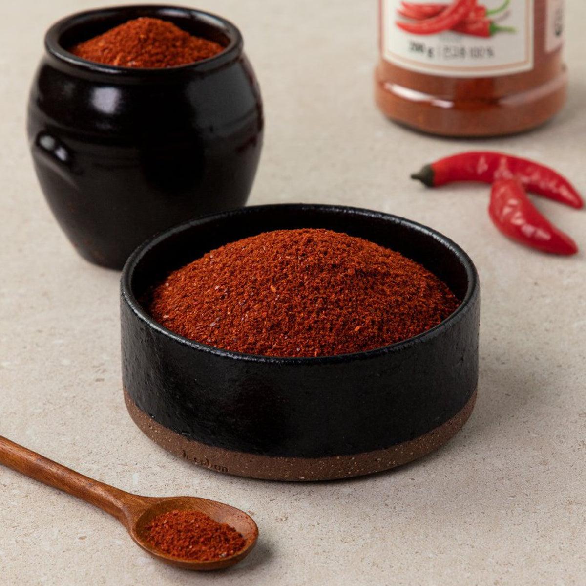 Mother's Extra Spicy Fresh Red Pepper Powder 200g x 5 packs (2025 Harvest) Expiration Date: November 20, 2026