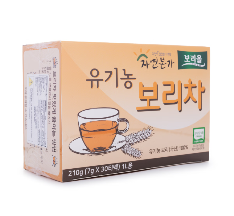 Boriol - Organic Barley Tea for 1 Liter (7g x 30 tablets)