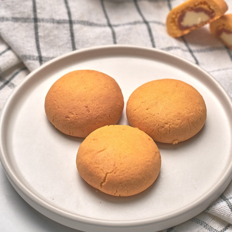 JEJU Hallabong macaron cookies (pack of 8)