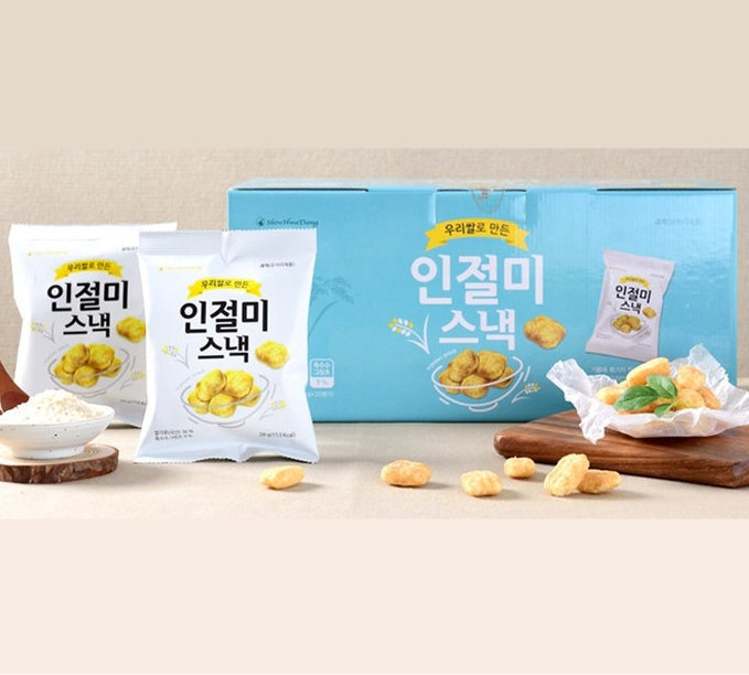 Sinhwadang - Korean Rice Injeolmi Snack 28g x 20 pieces
