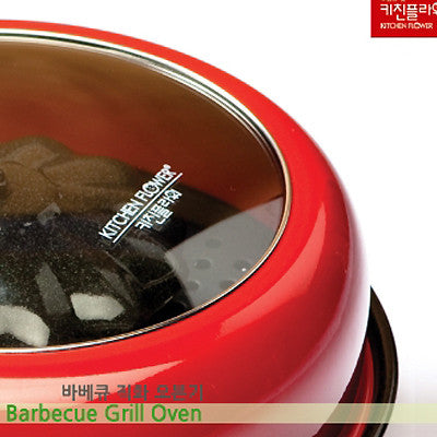 BBQ direct-fire oven