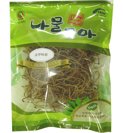 100g of gathered dried sweet potato stems