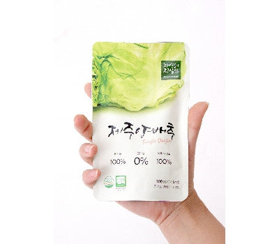 With Sincerity to Nature - Organic Jeju Cabbage Juice 100ml x 30 pouches