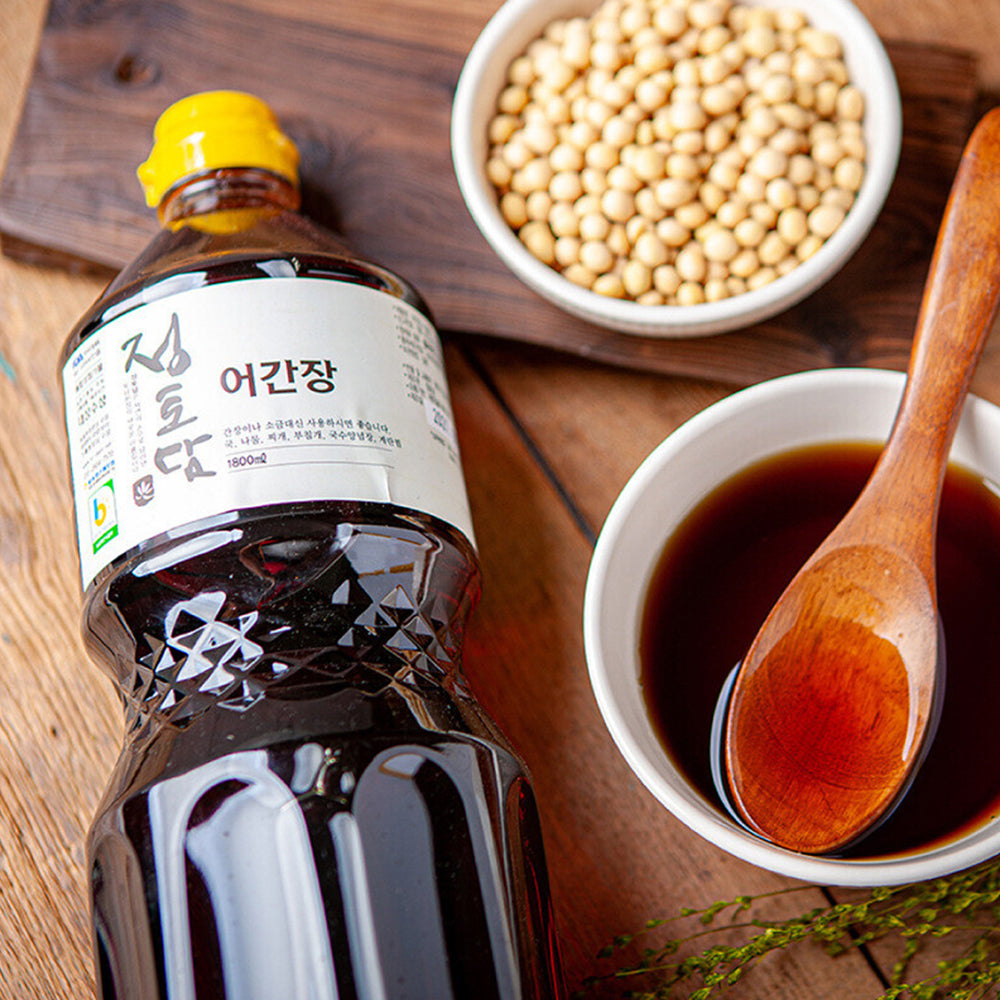 Jeongtodam Fish Soy Sauce 500ml Expiration Date: March 17, 2027