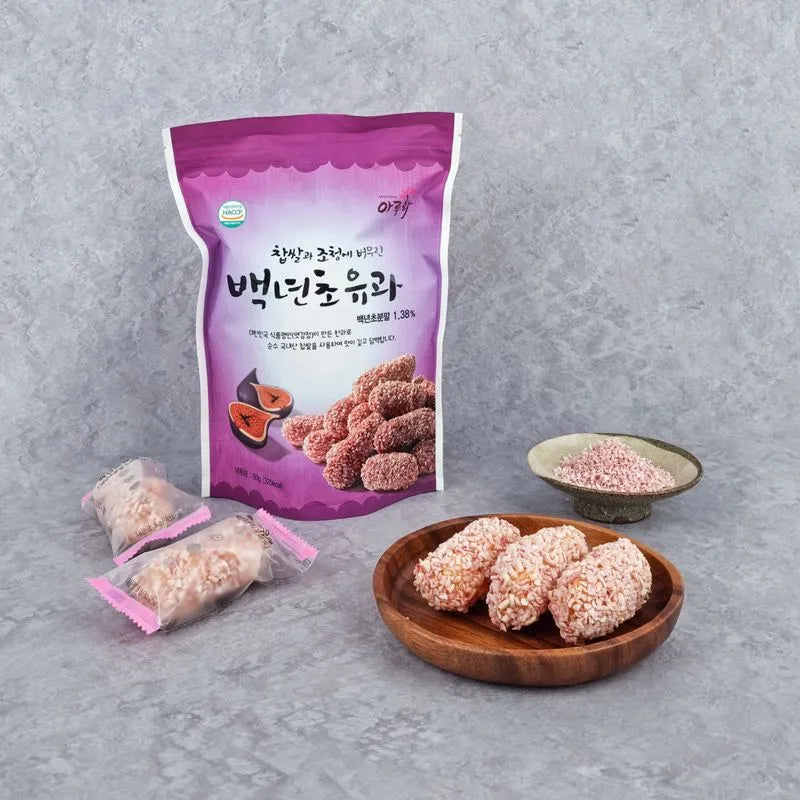 Damyang Hangwa - Baeknyeoncho Yugwa 80g