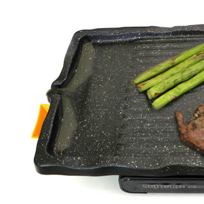 Deokheung - Thick 7mm Cast Iron Square Grill Plate (Large)