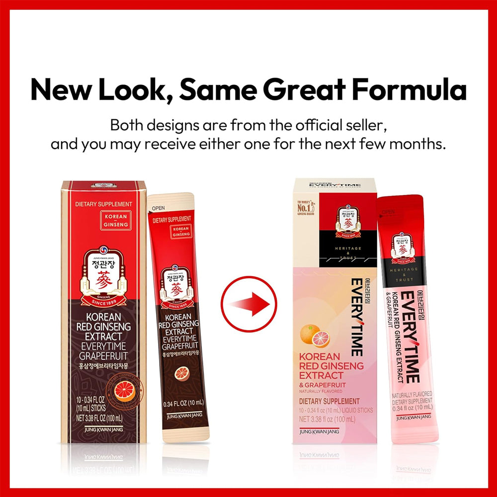 정관장 에브리타임 10일분 10ml*10스틱 (옵션선택)