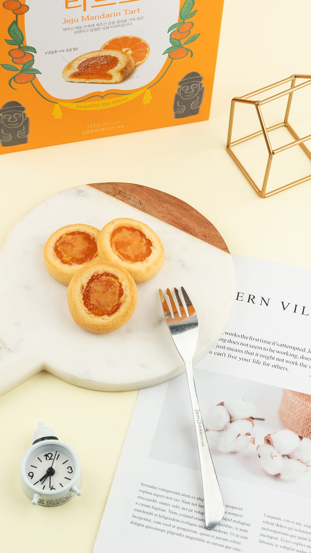 Jejudoda - Jeju Tangerine Tart (28g x 8ea)