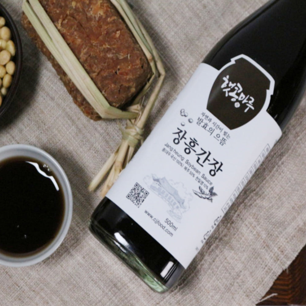 Jangheung Foods - Hatkongmaru Traditional Korean Soy Sauce 500ml