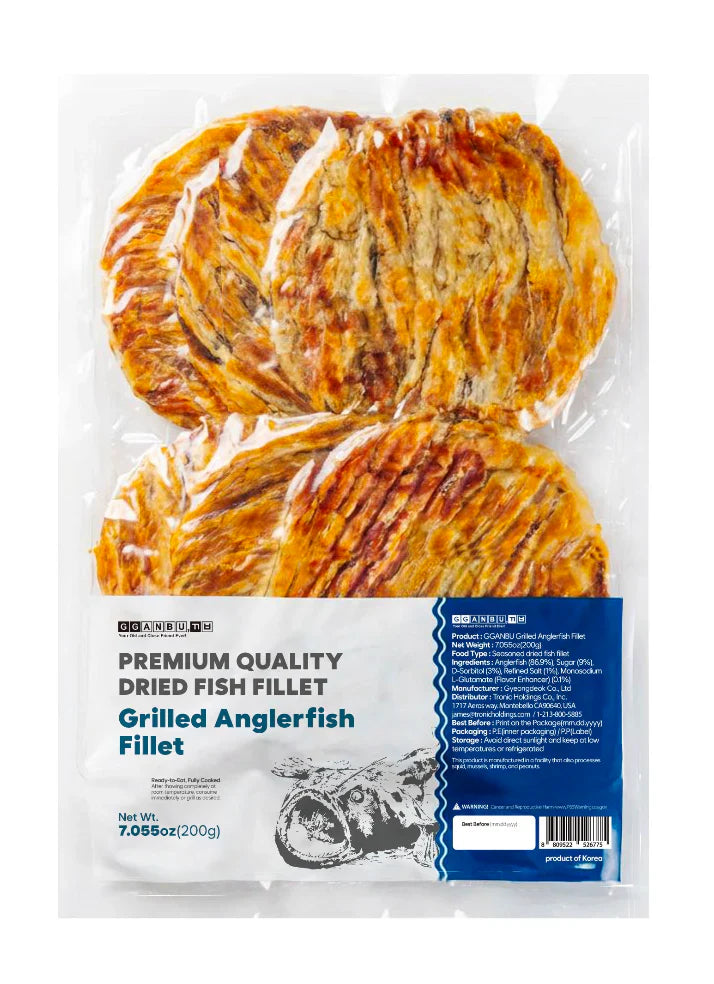 Kkanbu - Premium Roasted Monkfish Dried Fish 200g