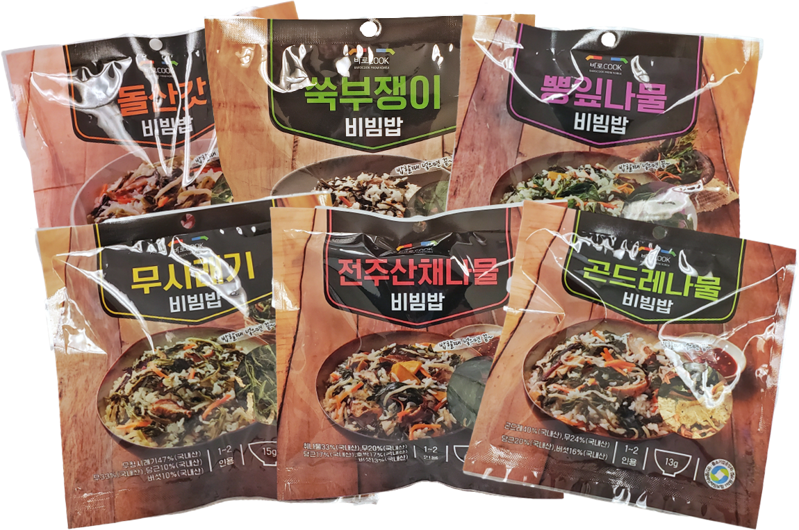 BaroCook - Easy-to-Cook Vegetable Bibimbap 1 Pack (Select Option)