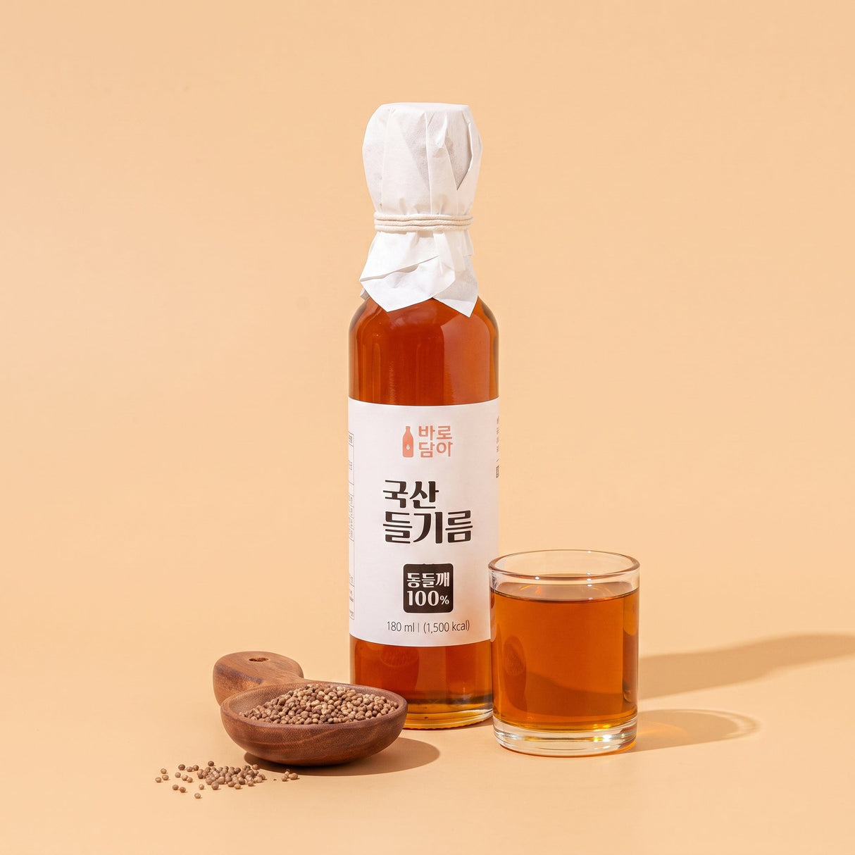 Hansaeng - Barodama Domestic Perilla Oil (180ml) Expiration Date: October 23, 2027