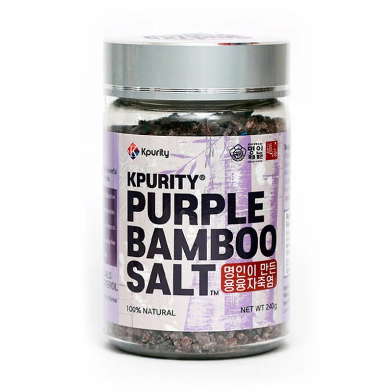 Insan Healing - Master-Made Illustrated Fused Purple Bamboo Salt (Solid) 240g