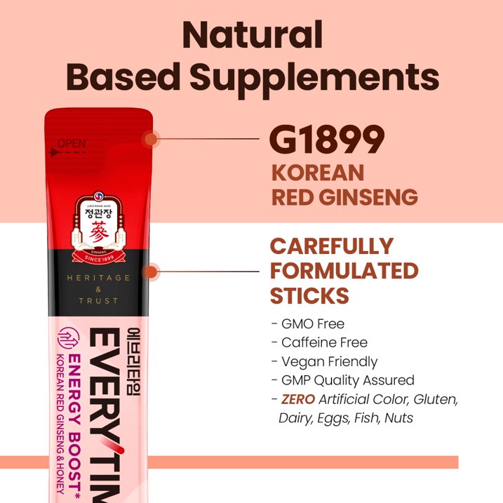정관장 에브리타임 10일분 10ml*10스틱 (옵션선택)