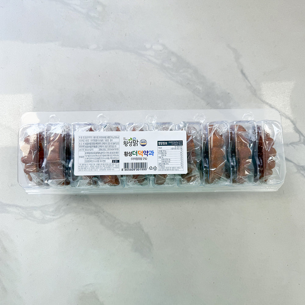 Hoengseong Malg - Hoengseong Deodeok Yakgwa 350g (10 pieces)