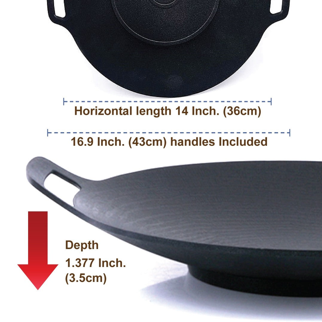 banu - Camping Griddle Pan (Choose 1: 12" or 14")