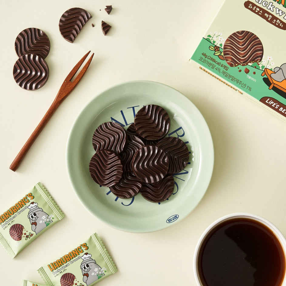 Jeju Harbangs Buckwheat Crunch 48g (8 pieces)