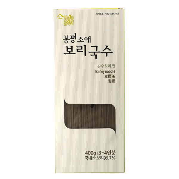 평창팜 - 봉평소애 보리국수 (400g)