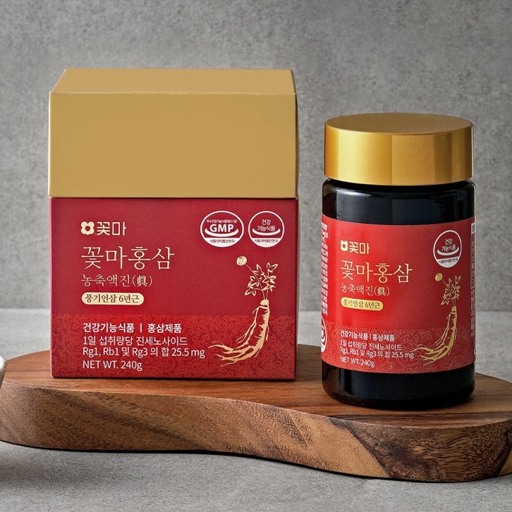 Kkotma Red Ginseng Concentrate Jin 240g - Expiration Date: April 18, 2027