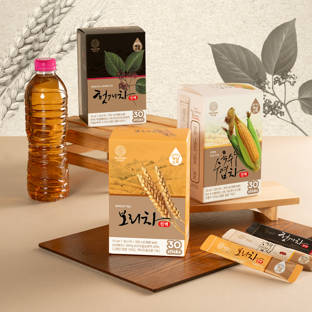 Cheonho & Care - Teabloo Barley Tea Extract (10ml x 30 packets)