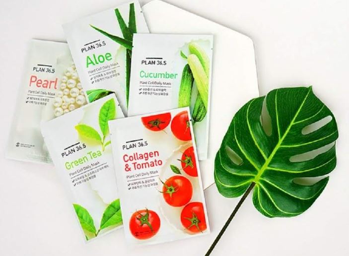 Plan36.5 Plant Cell Charcoal O2 Bubble Mask<br/>-Receive 2 random Plant Cell Daily Masks with purchase
