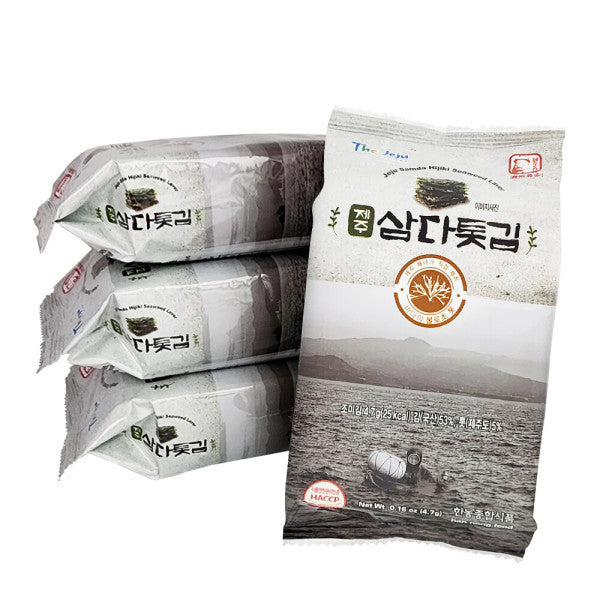 Jejudoda - Jeju Samda Totgim (Lunchbox Gim) (4.7g x 6 packs)