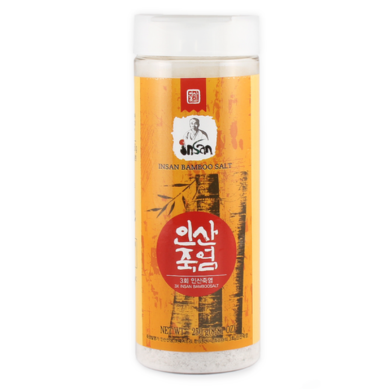 Insan Bamboo Salt 3-Times Roasted Bamboo Salt Granules 250g