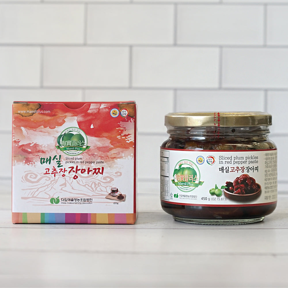 Daap Maeyul Agricultural Cooperative - Maesil Plus Pickled Plums in Gochujang 450g