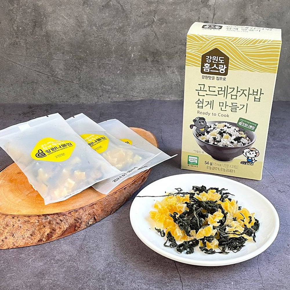 Homes-rang Gondre Potato Rice Easy Recipe 54g Expiration Date: April 15, 2026