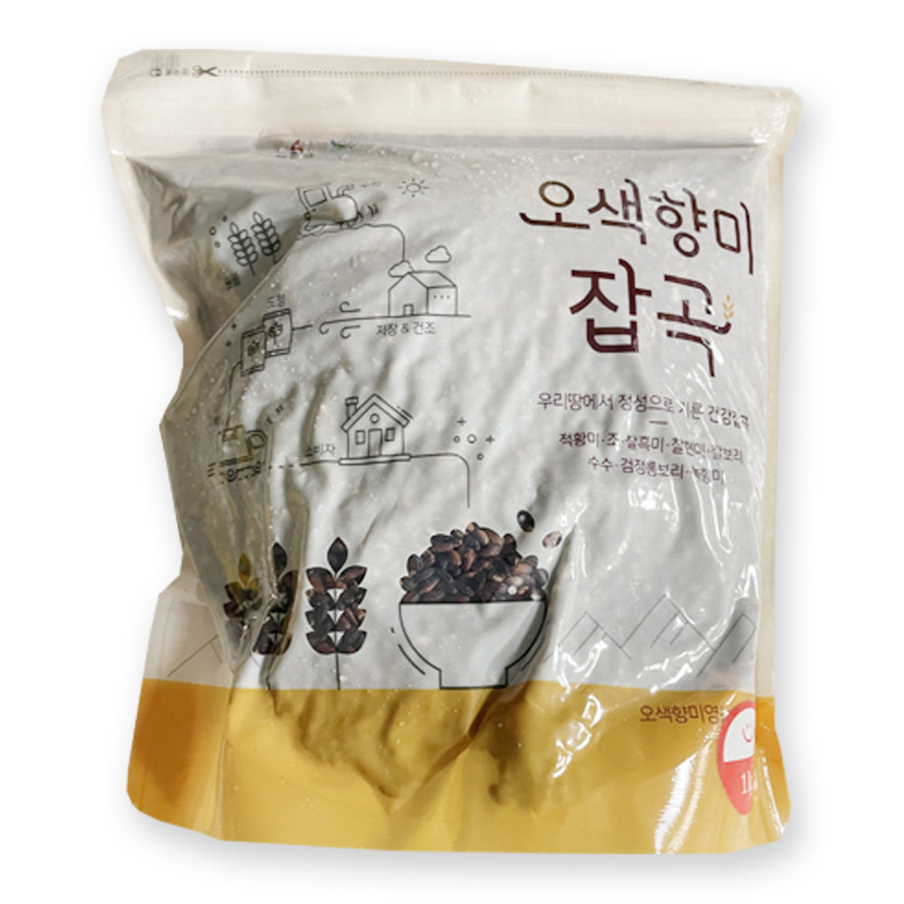 Osaek Hyangmi - Glutinous Black Rice 1kg Milling Date: September 4, 2025