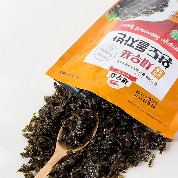Saewoopyo Wando Mulsan Stone Seasoned Seaweed 50g