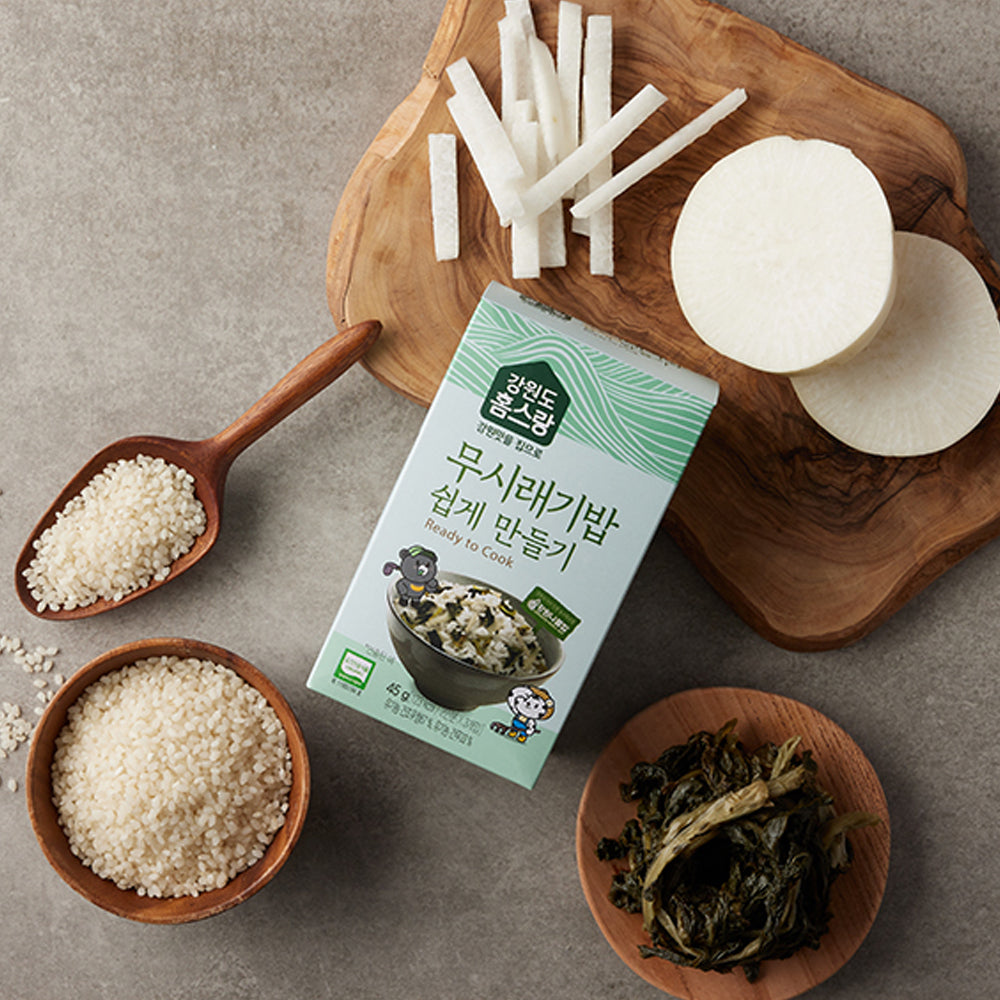 Homes-rang Dried Radish Greens Rice Easy Recipe 45g Expiration Date: April 15, 2026