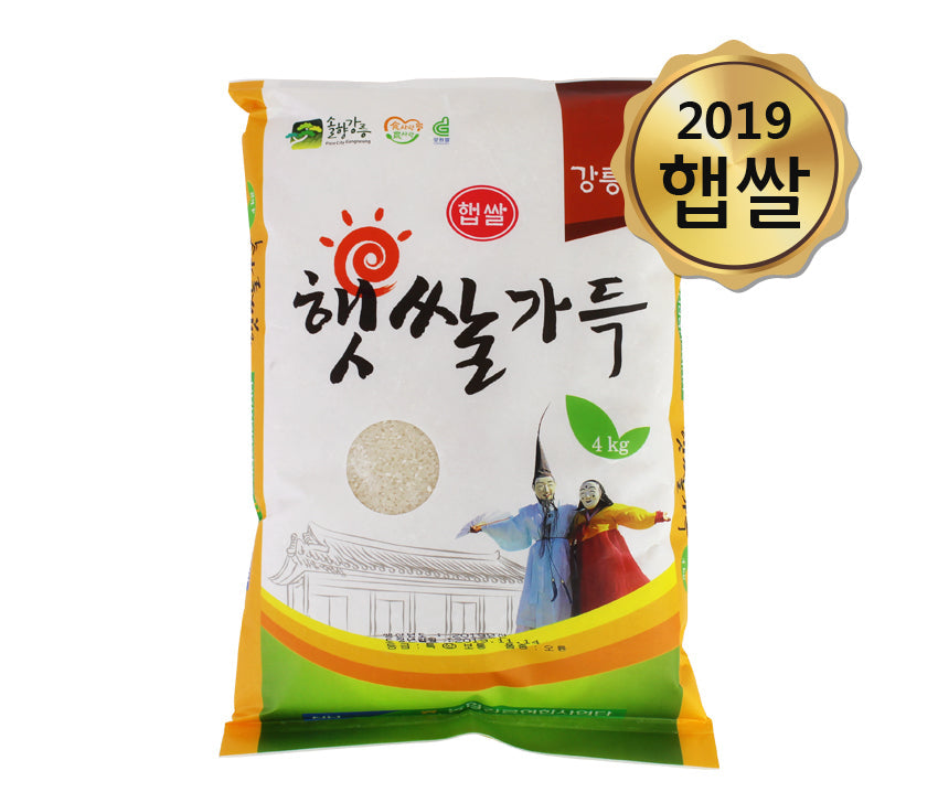 Gangneung Haetsal Gadeuk 4kg (Limited to 2 bags per order) <br> (Refrigerate) (Milling Date: 11/14/2019)