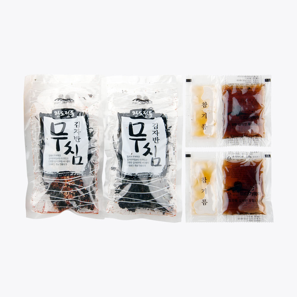 Wando Traditional Seasoned Seasoned Seaweed 94g (47g x 2 packs)