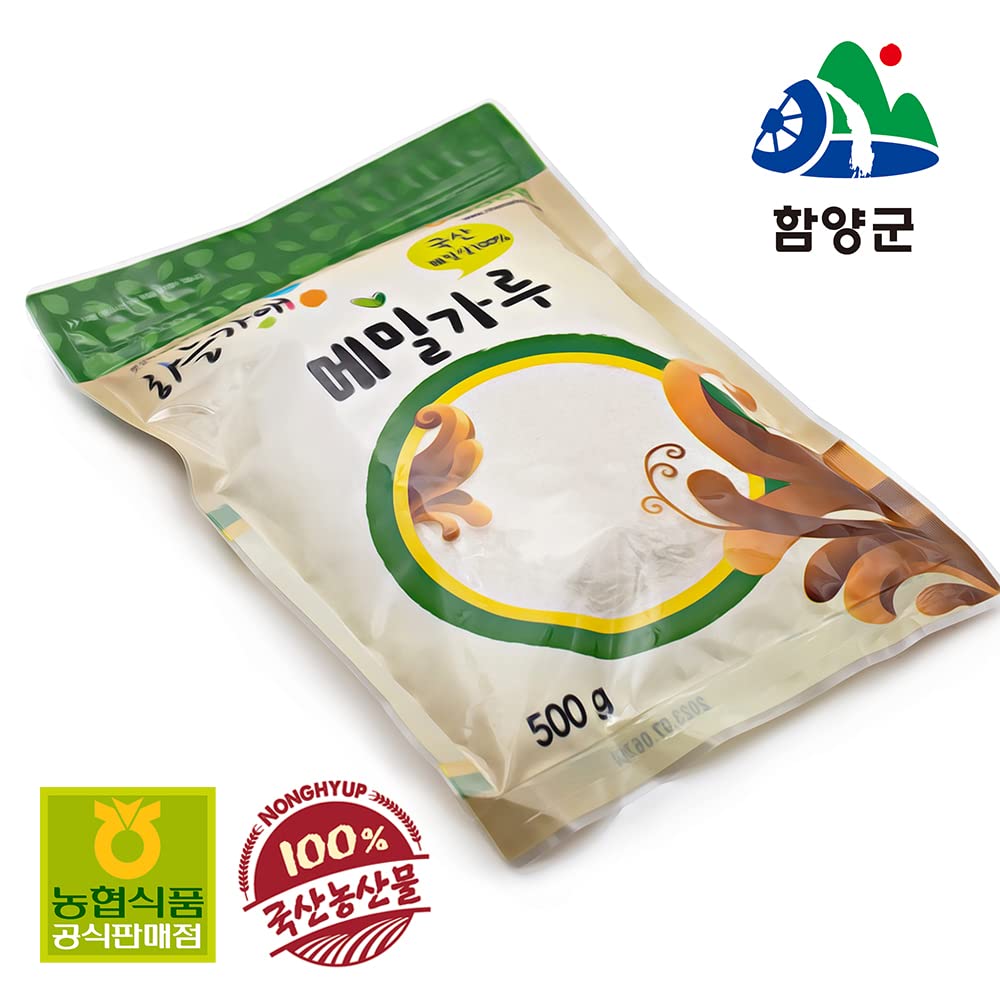 함양농협 - 하늘가애 메밀가루 (500g)<br>유통기한 : 2025년 3월 15일